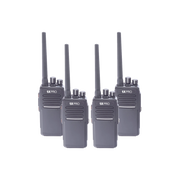 KIT DE CUATRO RADIOS TX680AV Y DOS CARGADORES ADICIONALES-Radios Comerciales TXPRO-TXPRO-Bsai Seguridad & Controles