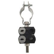KIT DE DOS SUJETADORES DE PLASTICO PARA CUATRO CABLES DE 6 A 8 MM CON TODO Y HARDWARE DE INSTALACIÓN-Torres y Mástiles-SYSCOM TOWERS-Bsai Seguridad & Controles