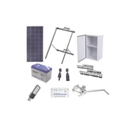 KIT DE ENERGÍA SOLAR PARA ALUMBRADO DE 30 W-Lamparas de Emergencia-EPCOM INDUSTRIAL-Bsai Seguridad & Controles