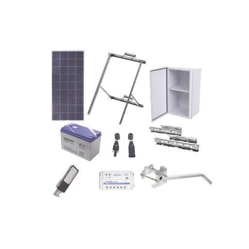 KIT DE ENERGÍA SOLAR PARA ALUMBRADO DE 30 W-Lamparas de Emergencia-EPCOM INDUSTRIAL-KIT-SL-30W-Bsai Seguridad & Controles