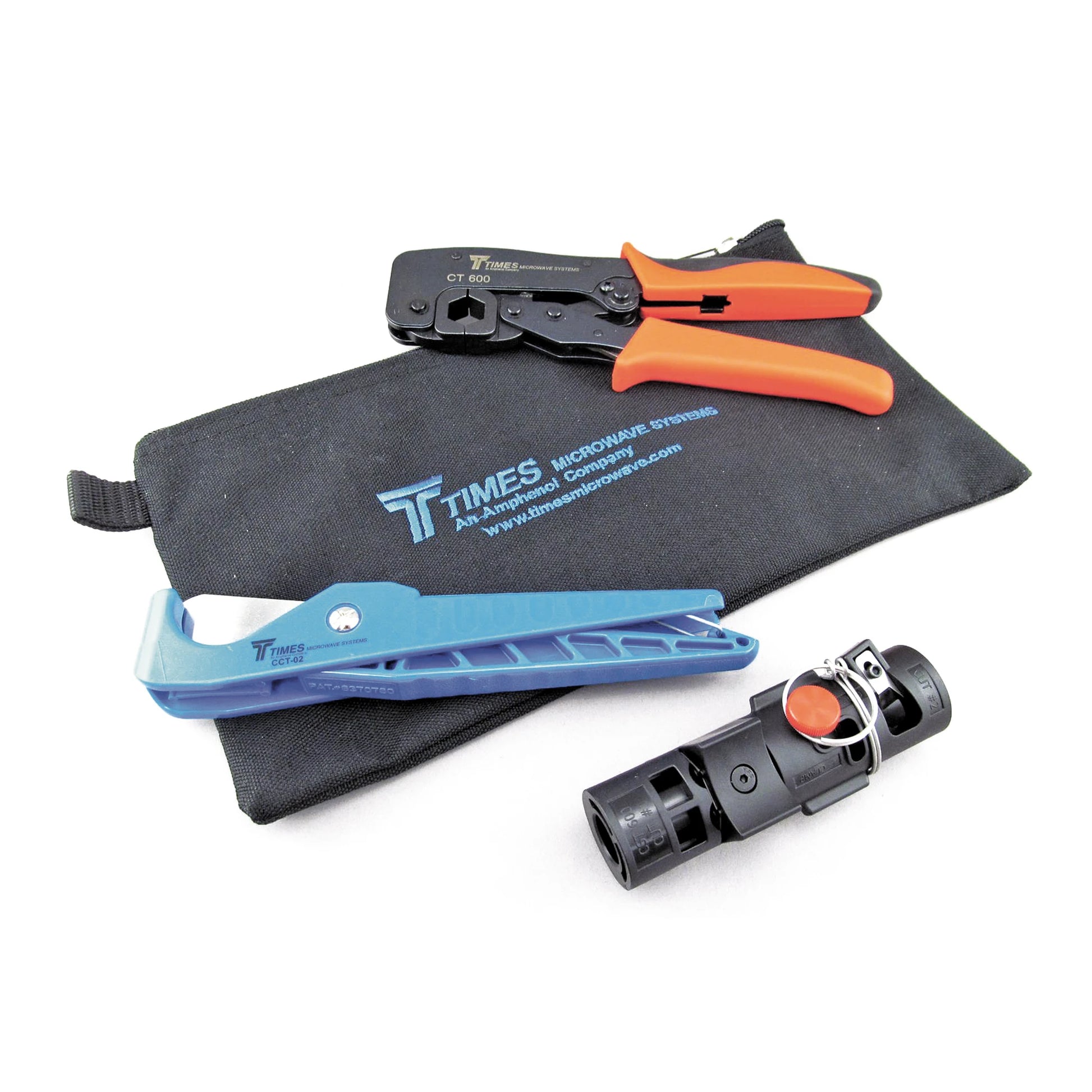 KIT DE HERRAMIENTAS PARA INSTALAR CONECTORES EN CABLE LMR-600 TIMES-Herramientas-TIMES MICROWAVE-Bsai Seguridad & Controles