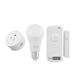 KIT DE INICIO DE DUOSMART, STARTER KIT DUOSMART. INCLUYE: 1 FOCO INTELIGENTE S10, 1 CONTACTO DE SOBREPONER B30 Y 1 SENSOR MAGNÉTICO D10-Duosmart-DUOSMART-Bsai Seguridad & Controles