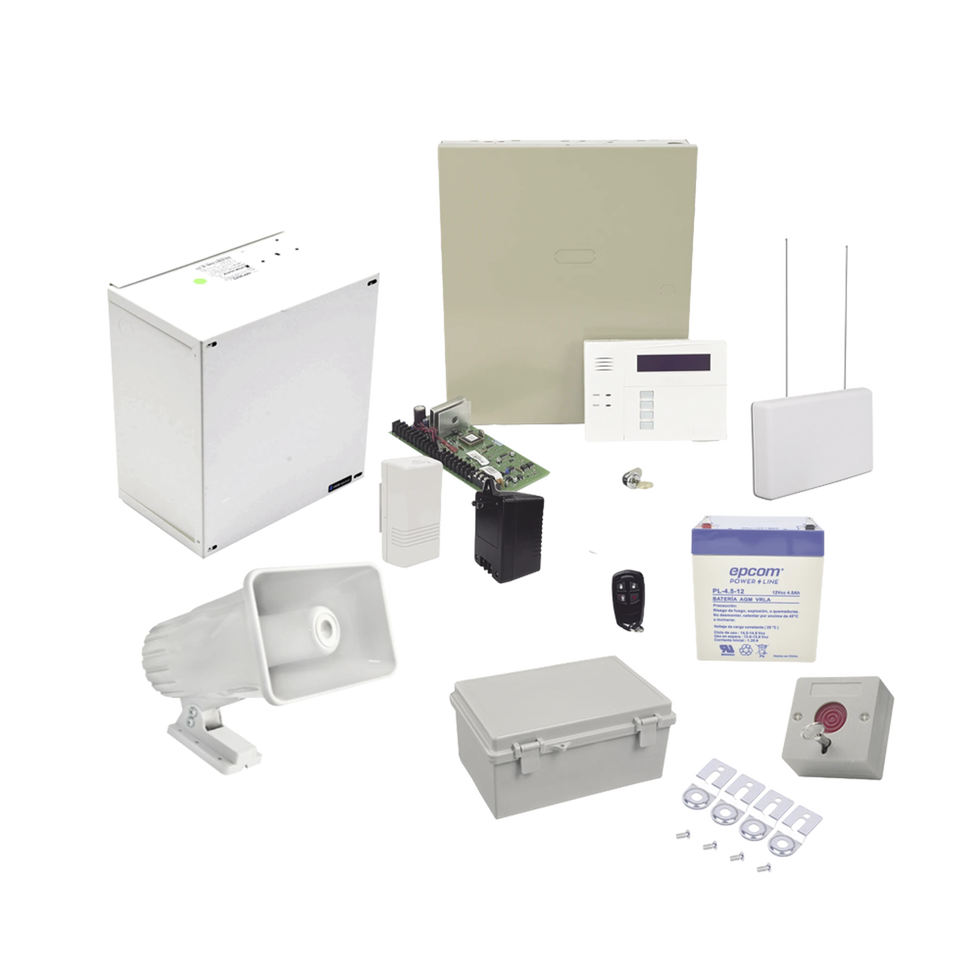 KIT DE INICIO PARA ALARMA VECINAL-Paneles de Alarma-HONEYWELL HOME RESIDEO-Bsai Seguridad & Controles