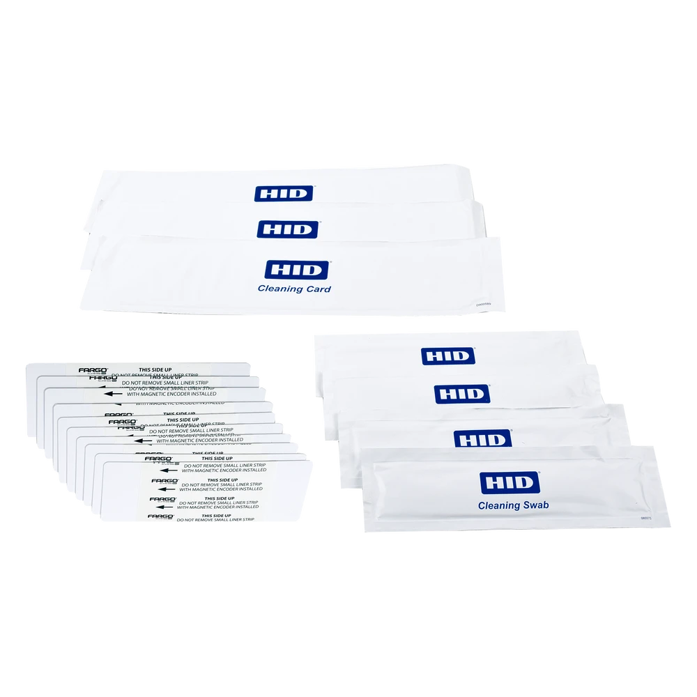 KIT DE LIMPIEZA PARA DTC1250E, C50, DTC1000ME, DTC4250E, DTC1000, DTC4000, INCLUYE 10 SERVICIOS-Credencialización-HID-Bsai Seguridad & Controles