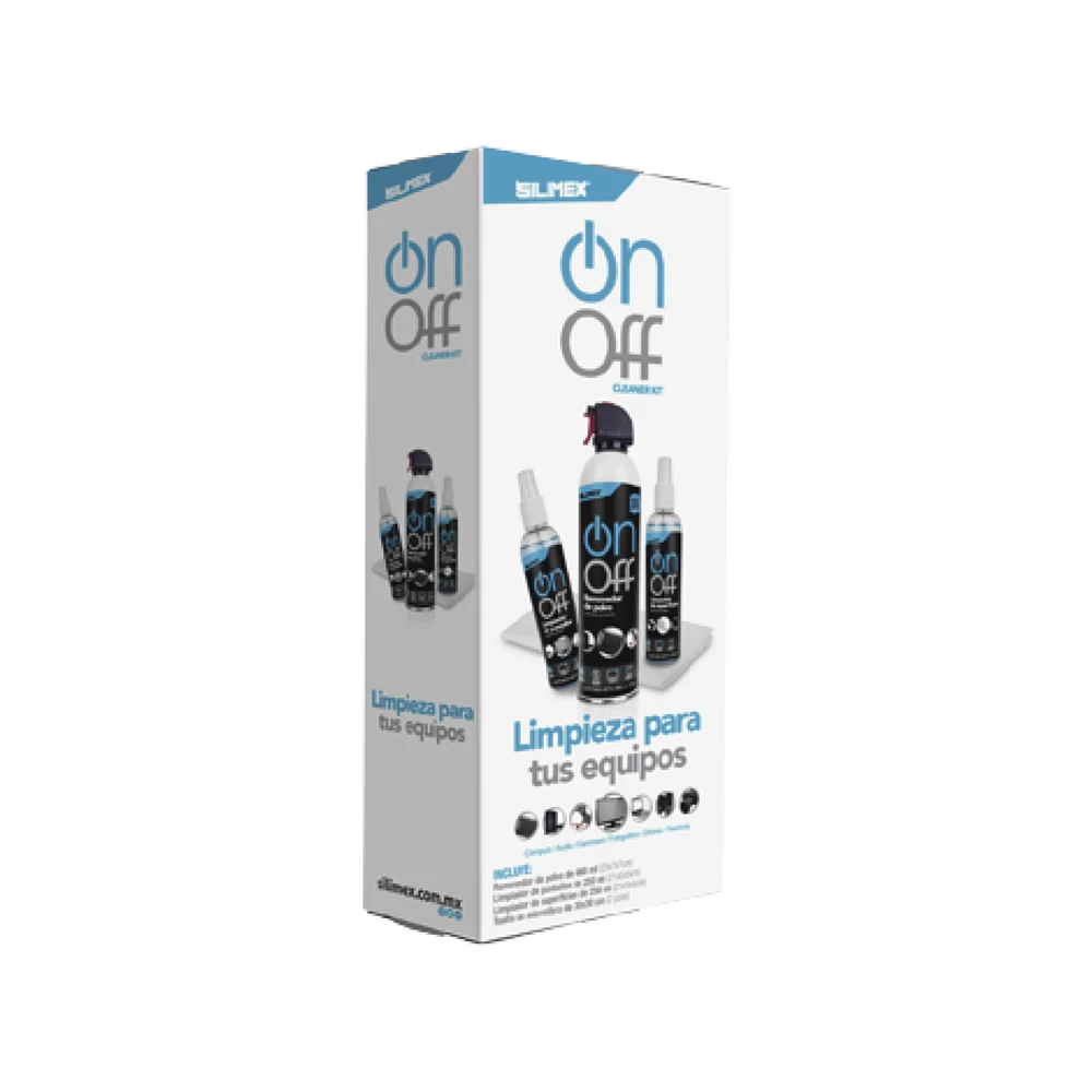 KIT DE LIMPIEZA PARA EQUIPO DE COMPUTO Y ELECTRÓNICOS-Controles de Acceso-SILIMEX-Bsai Seguridad & Controles