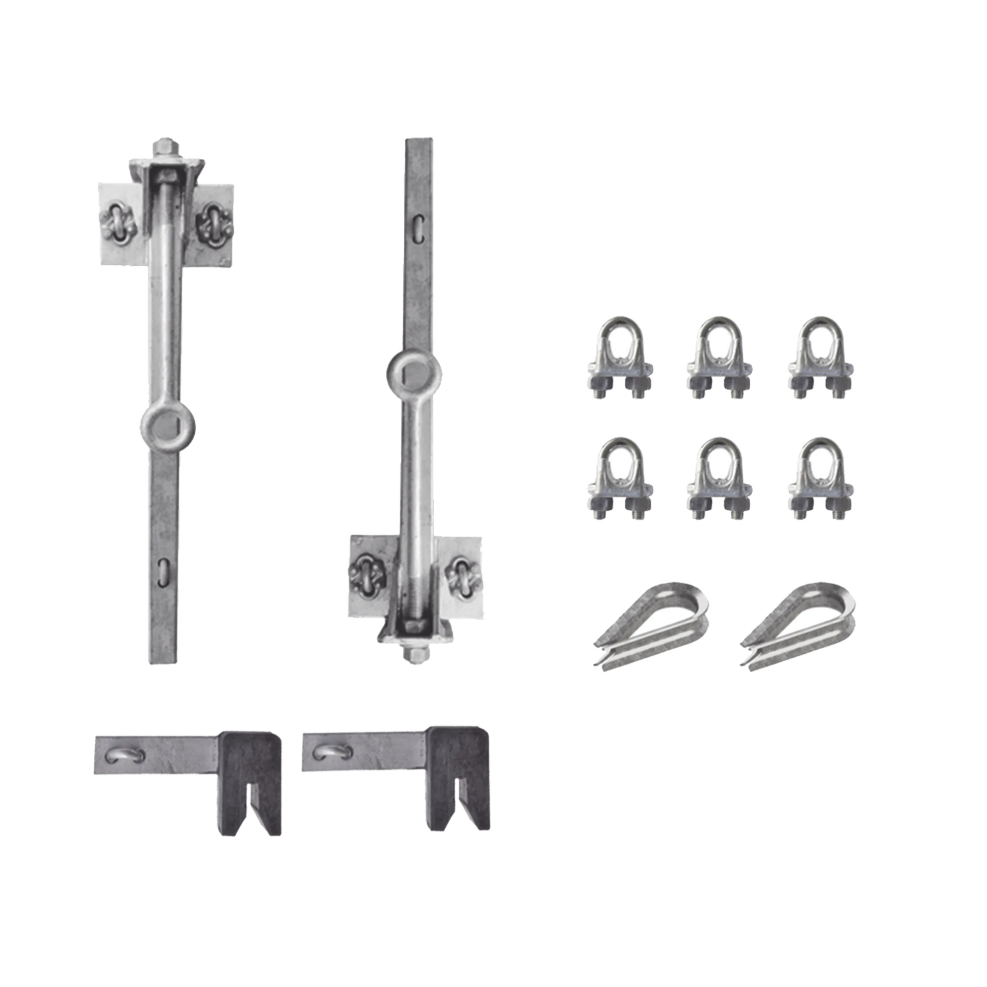 KIT DE LÍNEA DE VIDA PARA TORRES STZ35G Y STZ45G HASTA 45 METROS DE ALTURA.-Torres y Mástiles-SYSCOM TOWERS-Bsai Seguridad & Controles