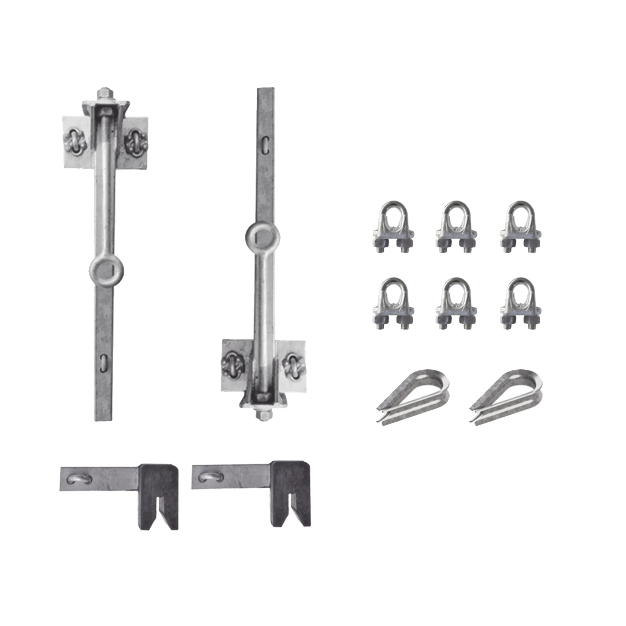 KIT DE LÍNEA DE VIDA PARA TORRES STZ35G Y STZ45G HASTA 45 METROS DE ALTURA.-Torres y Mástiles-SYSCOM TOWERS-Bsai Seguridad & Controles