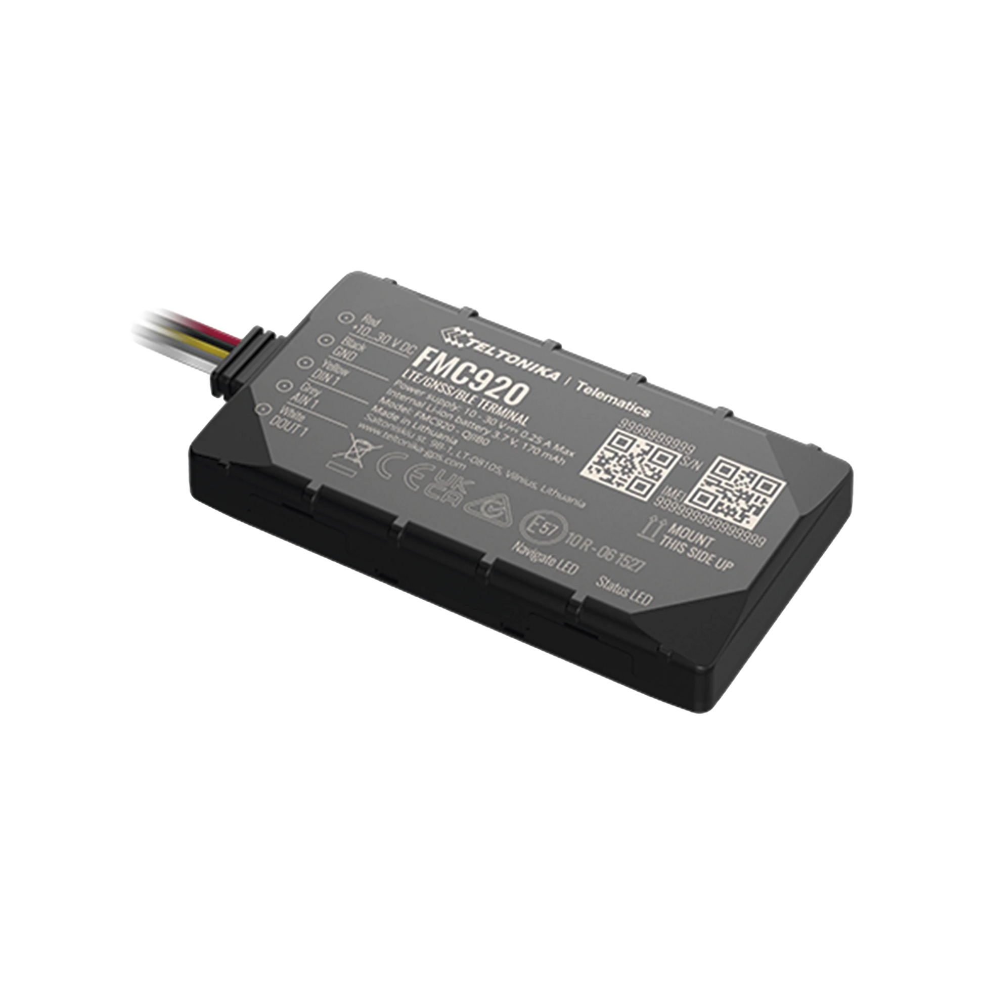 KIT DE LOCALIZADOR 4G LTE, SIM SIM30M2M, VOUCHER POR 1 MES, PLATAFORMA POR 1 MES, RELEVADOR Y BOTÓN DE PÁNICO.-IoT, GPS y Telemática-TELTONIKA-Bsai Seguridad & Controles