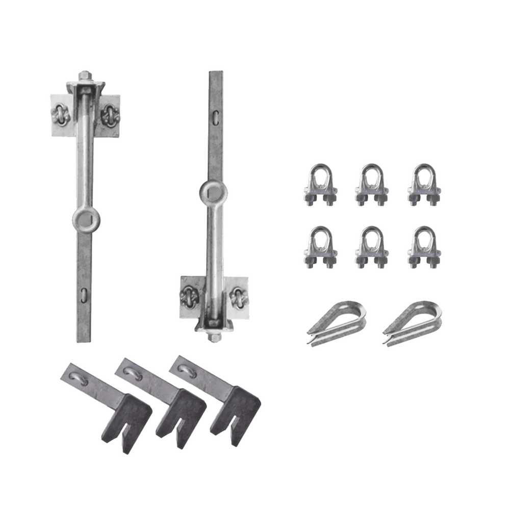 KIT DE LÍNEA DE VIDA PARA TORRES STZ45G HASTA 60 METROS DE ALTURA-Accesorios para Torres Arriostradas-SYSCOM TOWERS-Bsai Seguridad & Controles