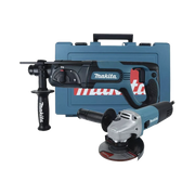 KIT DE MARTILLO ROTATORIO SDS PLUS HR2475X4 Y ESMERILADORA ANGULAR 9557NB DE 4-1/2 IN-Ferreteria-MAKITA-Bsai Seguridad & Controles
