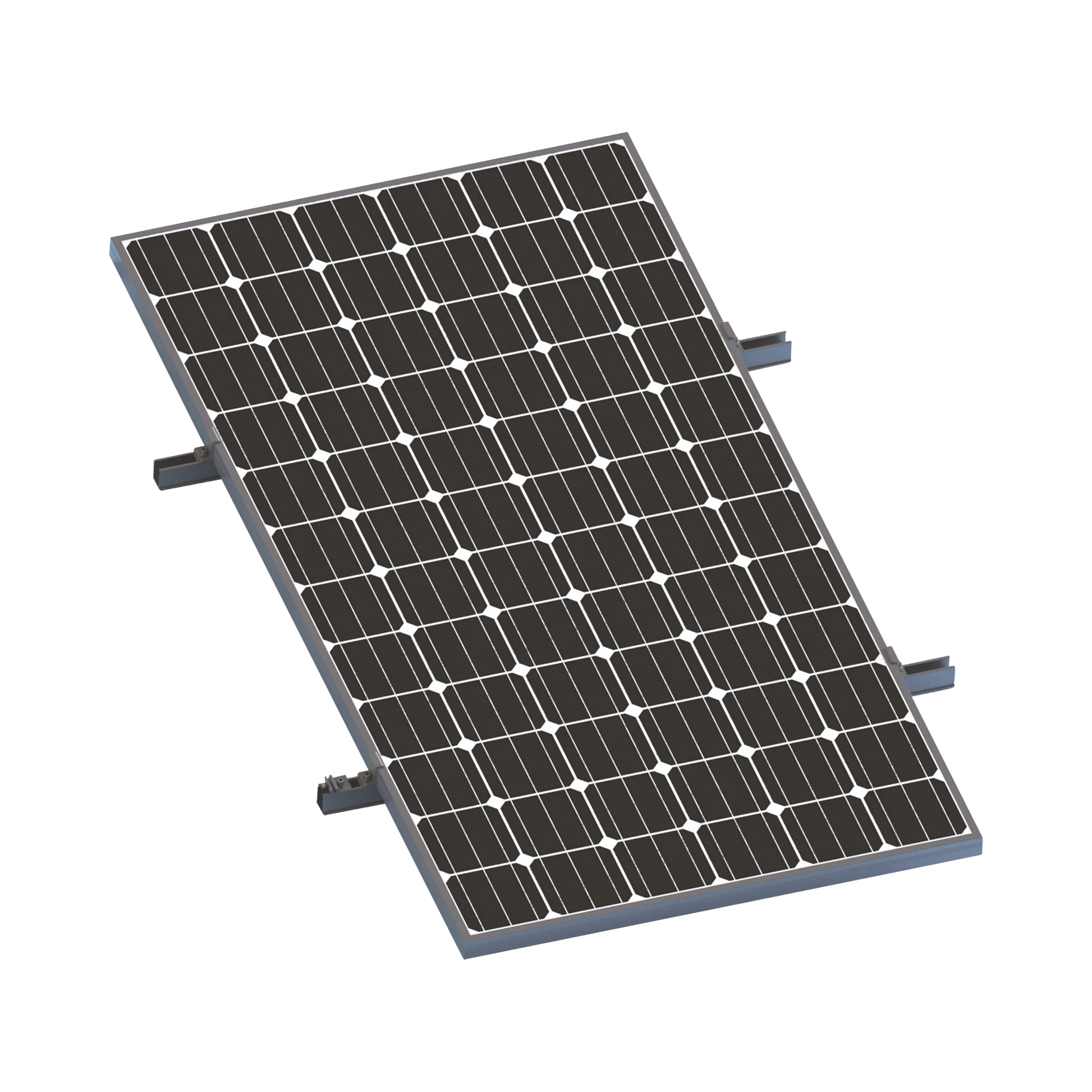 KIT DE MINIRIELES PARA PANEL SOLAR ARREGLO 1X1 PARA INSTALACIÓN PLANO EN LÁMINA-Energía Solar-EPCOM POWERLINE-Bsai Seguridad & Controles