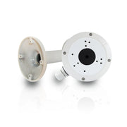 KIT DE MONTAJE PARA CÁMARAS DOMO Y BULLET MERIVA TECHNOLOGY BASE DE CONEXIONES MVA-JB0301 X1 + BRAZO DE MONTAJE PARA PARED O TECHO 19CM ALUMINIO-Bases, Soportes y Gabinetes-MERIVA TECHNOLOGY-Bsai Seguridad & Controles