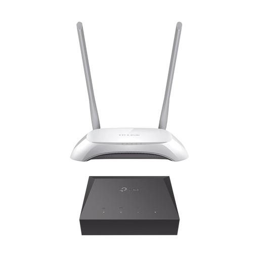 KIT DE ONU GIGABIT XZ000G3 CON ROUTER INALÁMBRICO WISP CON CONFIGURACIÓN DE FÁBRICA PERSONALIZABLE, 2.4 GHZ, 300 MBPS, 4 PUERTOS LAN 10/100 MBPS, 1 PUERTO WAN 10/100 MBPS, CONTROL DE ANCHO DE BANDA-Redes WiFi-TP-LINK-Bsai Seguridad & Controles