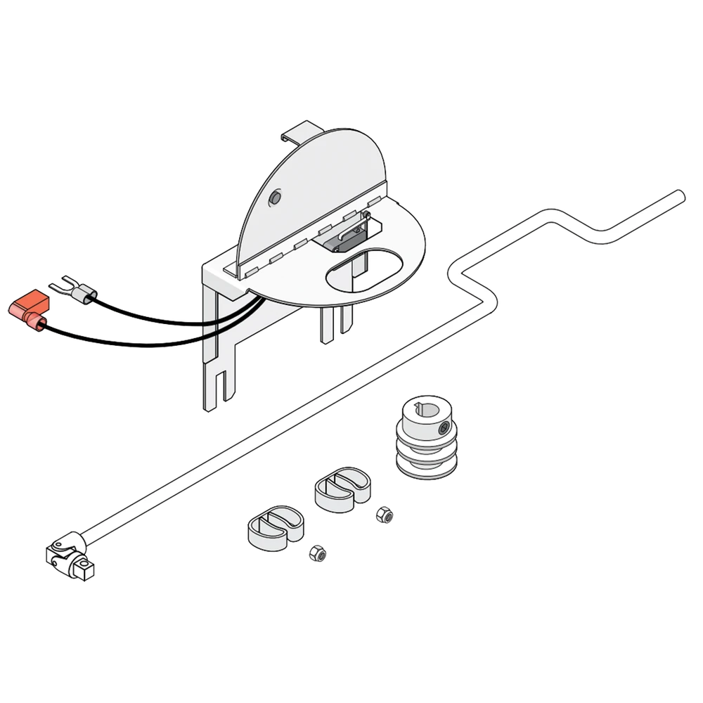 KIT DE OPERACIÓN MANUAL PARA BARRERA 1601-Acceso Vehicular-DKS DOORKING-Bsai Seguridad & Controles