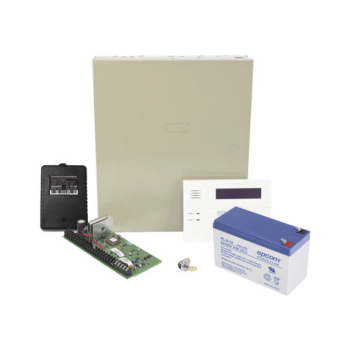 KIT DE PANEL DE ALARMA VISTA48LA CON BATERÍA DE 9AH, TRANSFORMADOR Y GABINETE-Total Connect Honeywell-HONEYWELL HOME RESIDEO-VISTA48LANTB8AH/6160RF-Bsai Seguridad & Controles