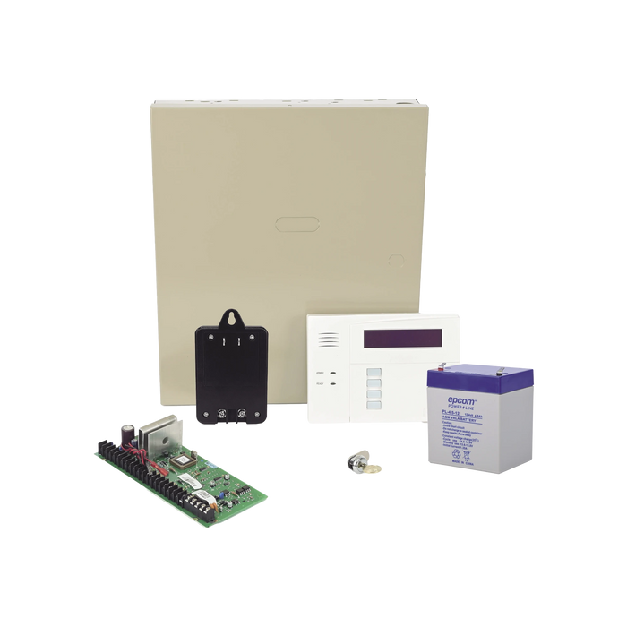 KIT DE PANEL DE ALARMA VISTA48LA CON GABINETE BATERÍA Y TRANSFORMADOR-Total Connect Honeywell-HONEYWELL HOME RESIDEO-VISTA48LANTB/6160RF-Bsai Seguridad & Controles