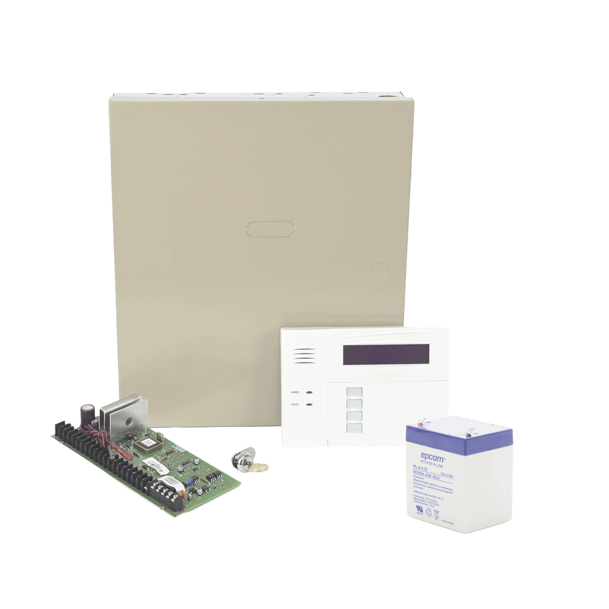 KIT DE PANEL DE ALARMA VISTA48LA CON GABINETE, TECLADO PROGRAMADOR Y BATERÍA-Total Connect Honeywell-HONEYWELL HOME RESIDEO-Bsai Seguridad & Controles