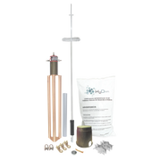 KIT DE PARARRAYO PARA TORRE O POSTE TIPO DIPOLO CORONA CON ELECTRODO Y ACCESORIOS DE INSTALACIÓN-Tierra Física y Pararrayos-TOTAL GROUND-Bsai Seguridad & Controles