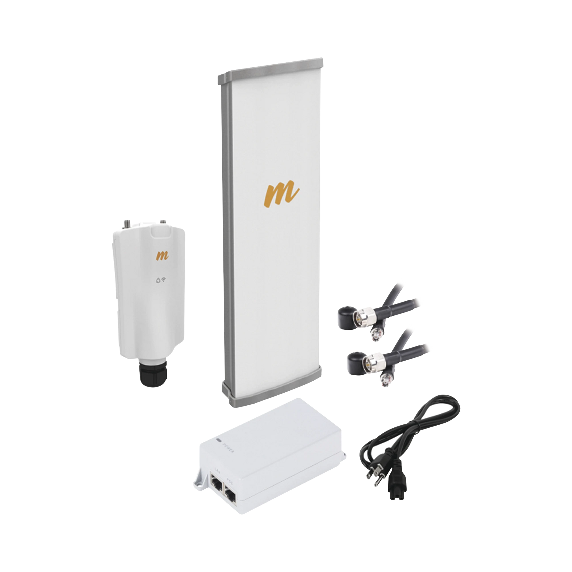 KIT DE RADIO A5X CON ANTENA N545X2, 4.9 A 6.4 GHZ, 700 MBPS, HASTA 64 USUARIOS CONCURRENTES, MONITOREO A TRAVEZ DE LA NUBE, INCLUYE JUMPER Y MONTAJE-Enlaces PtP y PtMP-MIMOSA NETWORKS-Bsai Seguridad & Controles