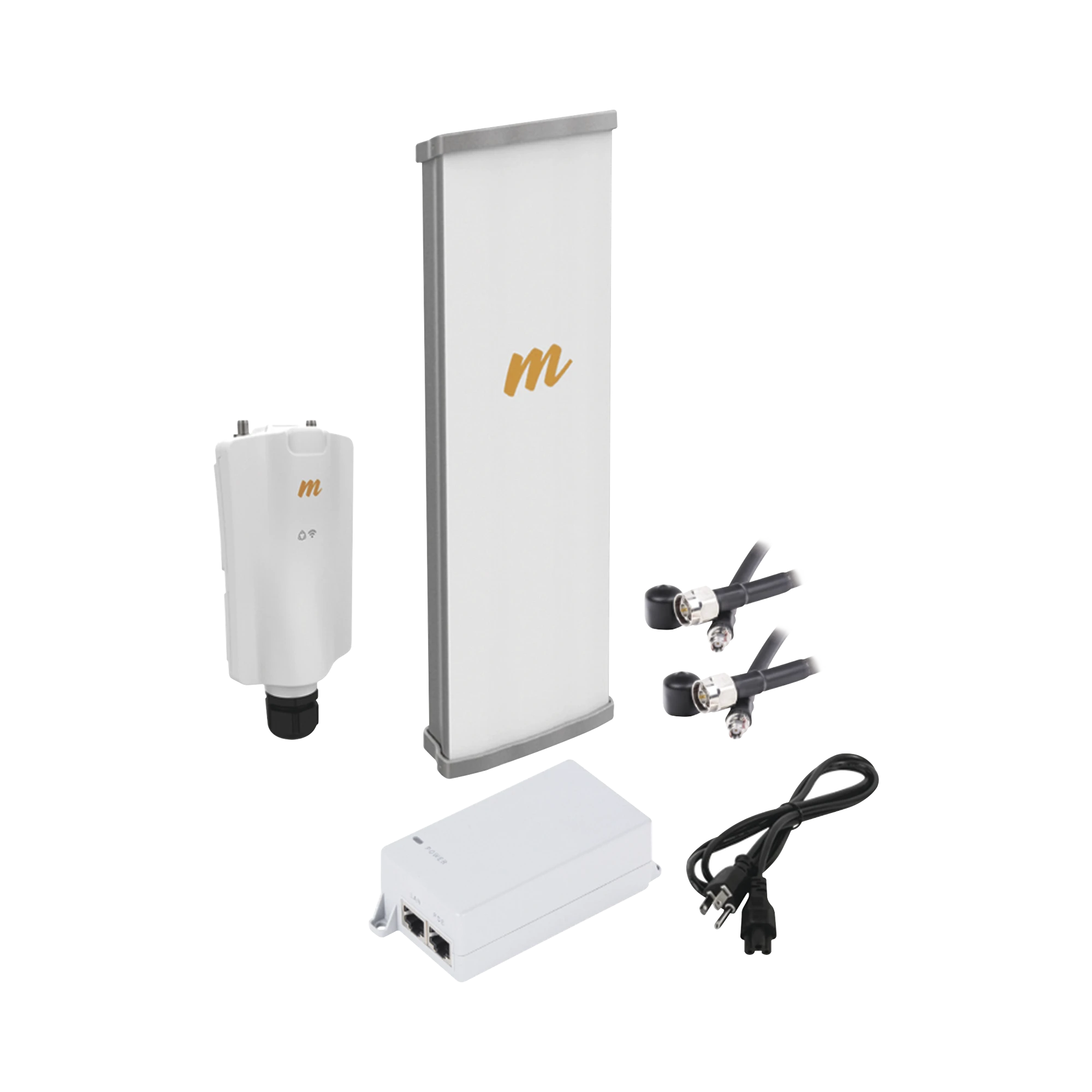 KIT DE RADIO A5X CON ANTENA N545X2, 4.9 A 6.4 GHZ, 700 MBPS, HASTA 64 USUARIOS CONCURRENTES, MONITOREO A TRAVEZ DE LA NUBE, INCLUYE JUMPER Y MONTAJE-Enlaces PtP y PtMP-MIMOSA NETWORKS-Bsai Seguridad & Controles
