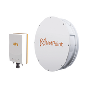 KIT DE RADIO B5C CON ANTENA NPX2 DE 34 DBI , FRECUENCIA (4.9-6.4 GHZ), INCLUYE JUMPER, INYECTOR POE Y MONTAJE PARA TORRE O MÁSTIL, IDEAL PARA DISTANCIAS DE HASTA 50KM-Enlaces PtP y PtMP-MIMOSA NETWORKS-Bsai Seguridad & Controles