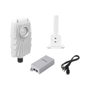 KIT DE RADIOS B5X, RANGO DE FRECUENCIA EXTENDIDA (4.9 A 6.4 GHZ), INCLUYE INYECTOR POE50V, CABLE DE ALIMENTACIÓN Y MONTAJE UNIVERSAL PARA TUBO O POSTE O MÁSTIL-Enlaces PtP y PtMP-MIMOSA NETWORKS-B5X-PACK-Bsai Seguridad & Controles