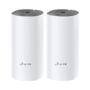 KIT DE ROUTER INALÁMBRICO MESH DECO E4 PARA HOGAR / DOBLE BANDA AC 1200 / 2 PUERTOS 10/100 MBPS / COMPATIBLE CON AMAZON ALEXA.-Redes WiFi-TP-LINK-Bsai Seguridad & Controles