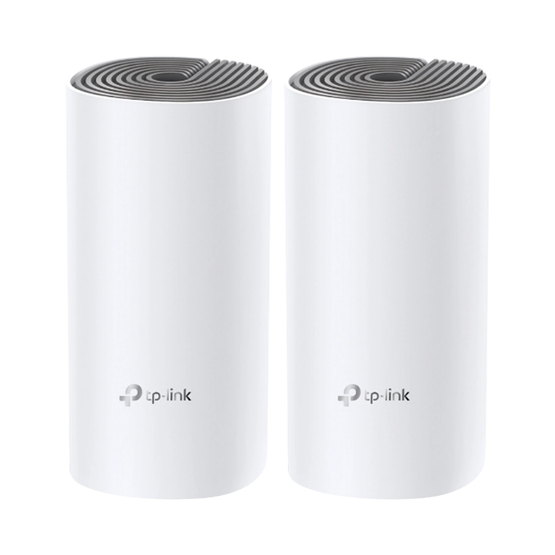KIT DE ROUTER INALÁMBRICO MESH DECO E4 PARA HOGAR / DOBLE BANDA AC 1200 / 2 PUERTOS 10/100 MBPS / COMPATIBLE CON AMAZON ALEXA.-Redes WiFi-TP-LINK-Bsai Seguridad & Controles