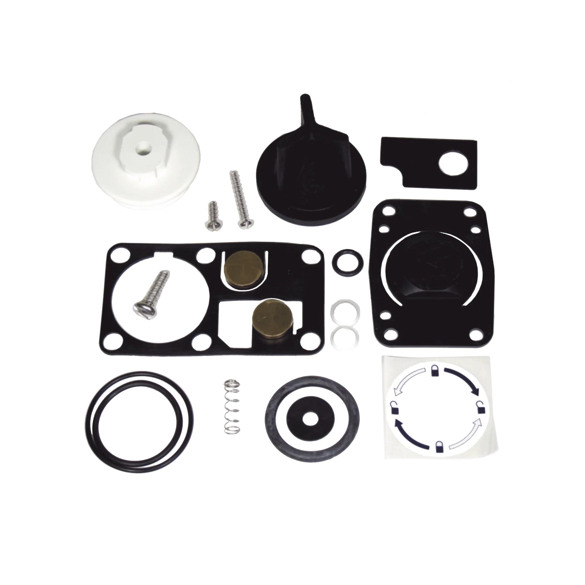 KIT DE SERVICIO PARA INODOROS DE LAS SERIES 'TWIST N' LOCK' -3000 Y -5000-Soluciones Marinas-JABSCO-Bsai Seguridad & Controles