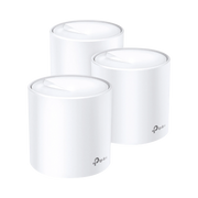 KIT DE SISTEMA INALÁMBRICO DECO X20 MESH PARA HOGAR, DOBLE BANDA WI-FI 6 (AX), DOBLE PUERTO GIGABIT, 2 ANTENAS INTERNAS Y COMPATIBLE CON AMAZON ALEXA-Redes WiFi-TP-LINK-Bsai Seguridad & Controles