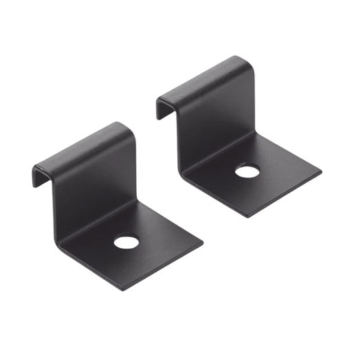 KIT DE SOPORTE VERTICAL A PARED, PARA CHAROLA TIPO ESCALERILLA, DE ACERO, COLOR NEGRO-Charola-HOFFMAN-Bsai Seguridad & Controles