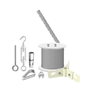 KIT DE SUJECIÓN DE MÁSTIL DE 6 METROS A PISO DE CONCRETO.-Antenas-SYSCOM TOWERS-Bsai Seguridad & Controles