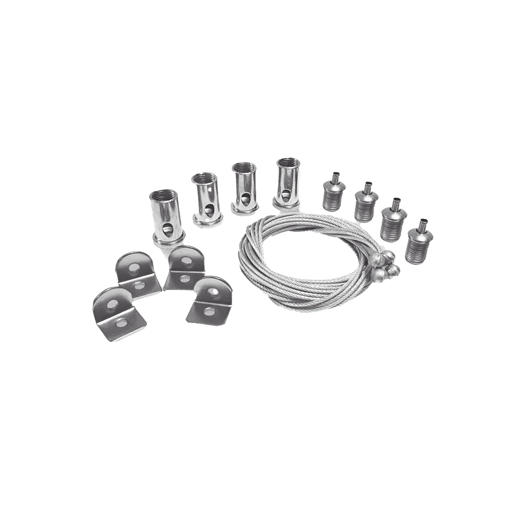 KIT DE TENSORES PARA MONTAJE SUSPENDIDO PARA MODELOS LPP-40X Y JLPP-40L.-Iluminación-JWJ-Bsai Seguridad & Controles