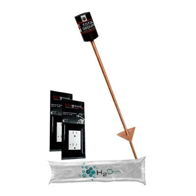 KIT DE TIERRA FÍSICA PARA APLICACIONES RESIDENCIALES CON INTERRUPTORES INTELIGENTES-Tierra Física y Pararrayos-TOTAL GROUND-Bsai Seguridad & Controles