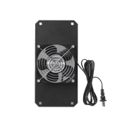 KIT DE VENTILADOR, PARA INSTALACIÓN EN GABINETES ACCESSPLUS DE HOFFMAN, DE 115 VCA, 100 CFM, DE ALUMINIO, COLOR NEGRO-Racks y Gabinetes-HOFFMAN-Bsai Seguridad & Controles