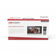 KIT DE VIDEOPORTERO ANALÓGICO DE METAL / IP A 4 HILOS CON FUNCIÓN DE LLAMADA A APP HIK-CONNECT / MONITOR SE CONECTA A INTERNET POR CABLE O WIFI Y POR 4 HILOS AL FRENTE DE CALLE IP65 / EXPANDIBLE A MAS EQUIPOS-Videoporteros e Interfonos-HIKVISION-Bsai Seguridad & Controles