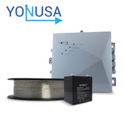 KIT EB ALAMBRE+BATERIA+ENERGIZADOR YONUSA EY NG 12000 1x+ ENS-BT412 O EQUIVALENTE + 1x ROLLO ALAMBRE DE ALUMINIO PAM-CAC1000-Cercas Eléctricas-YONUSA-Bsai Seguridad & Controles
