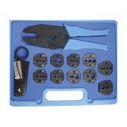 KIT EN ESTUCHE DE 10 MUELAS CON PINZAS RFA-4005-20 Y DESFORRADORAS COAXIALES PARA INSTALAR CONECTORES.-Herramientas-RF INDUSTRIES,LTD-Bsai Seguridad & Controles