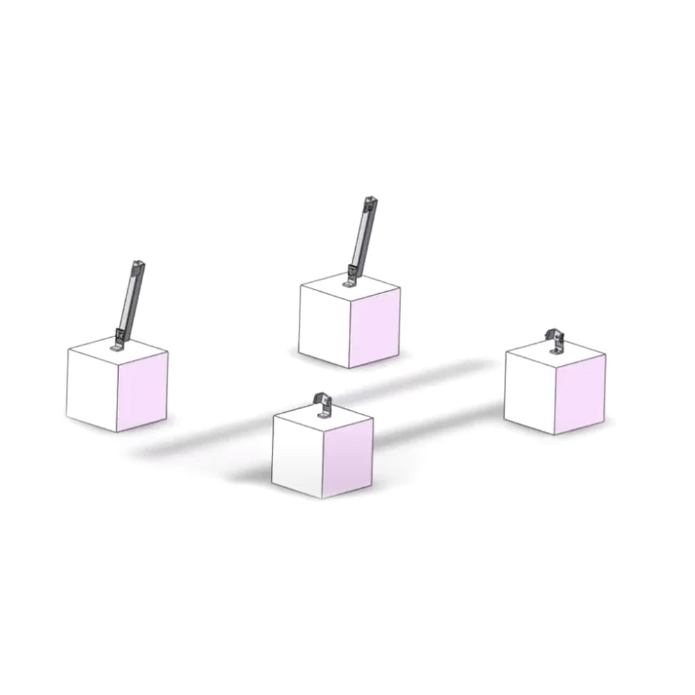 CAJA DE ACCESORIOS Y TUBOS P/KIT EPL-AM01-1X4-LC-Montajes para Paneles-EPCOM POWERLINE-Bsai Seguridad & Controles