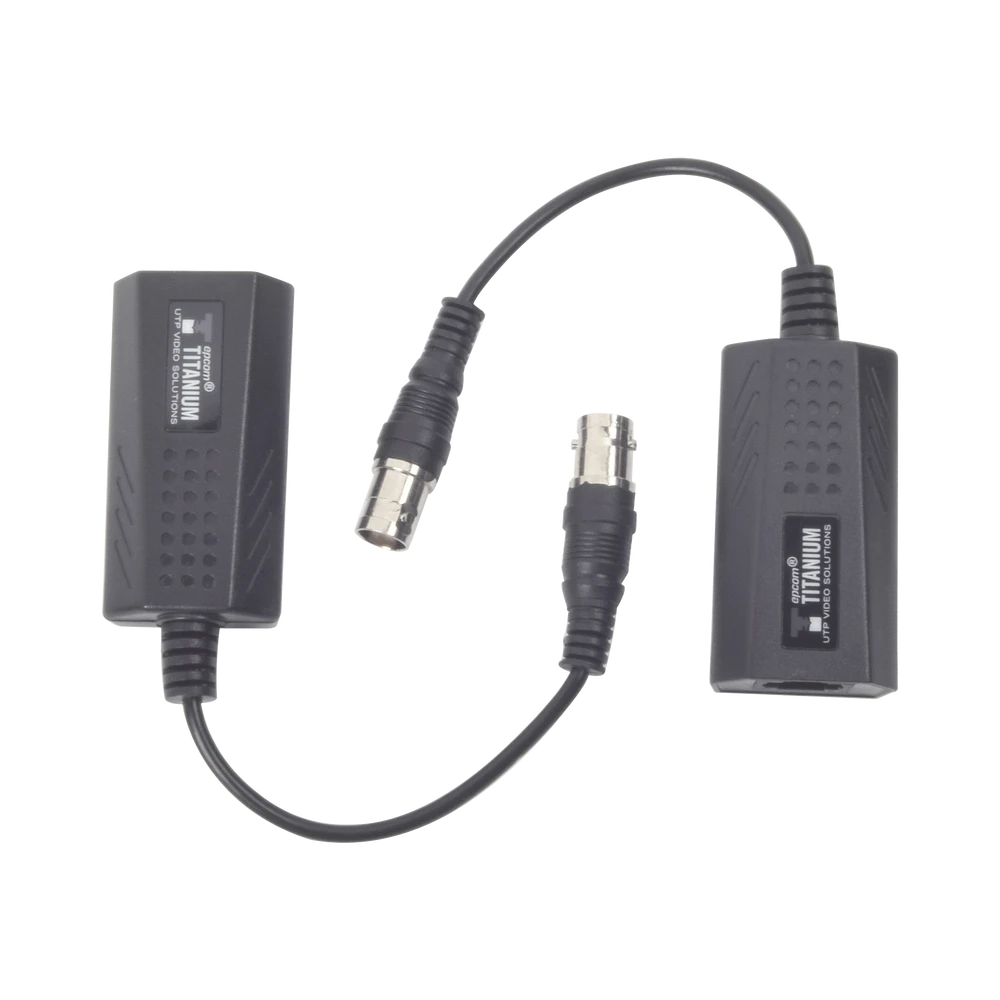KIT EXTENSOR IP POR CABLE COAXIAL PARA DISTANCIAS DE HASTA 200 M-Convertidores de Medios-EPCOM TITANIUM-Bsai Seguridad & Controles