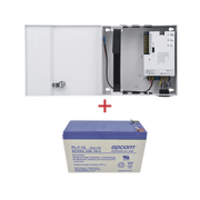 KIT / FUENTE PL12DC3ABK + BATERÍA INCLUÍDA PL712-Fuentes de Poder-EPCOM POWERLINE-Bsai Seguridad & Controles