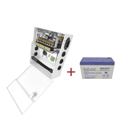 KIT / FUENTE PLK12DC8ABK + BATERÍA INCLUÍDA PL712-EPCOM POWERLINE-Bsai Seguridad & Controles