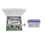 KIT / FUENTE PS12DC4PBK/K + BATERÍA INCLUÍDA PL712-EPCOM POWERLINE-PS12DC4PBK/K-Bsai Seguridad & Controles