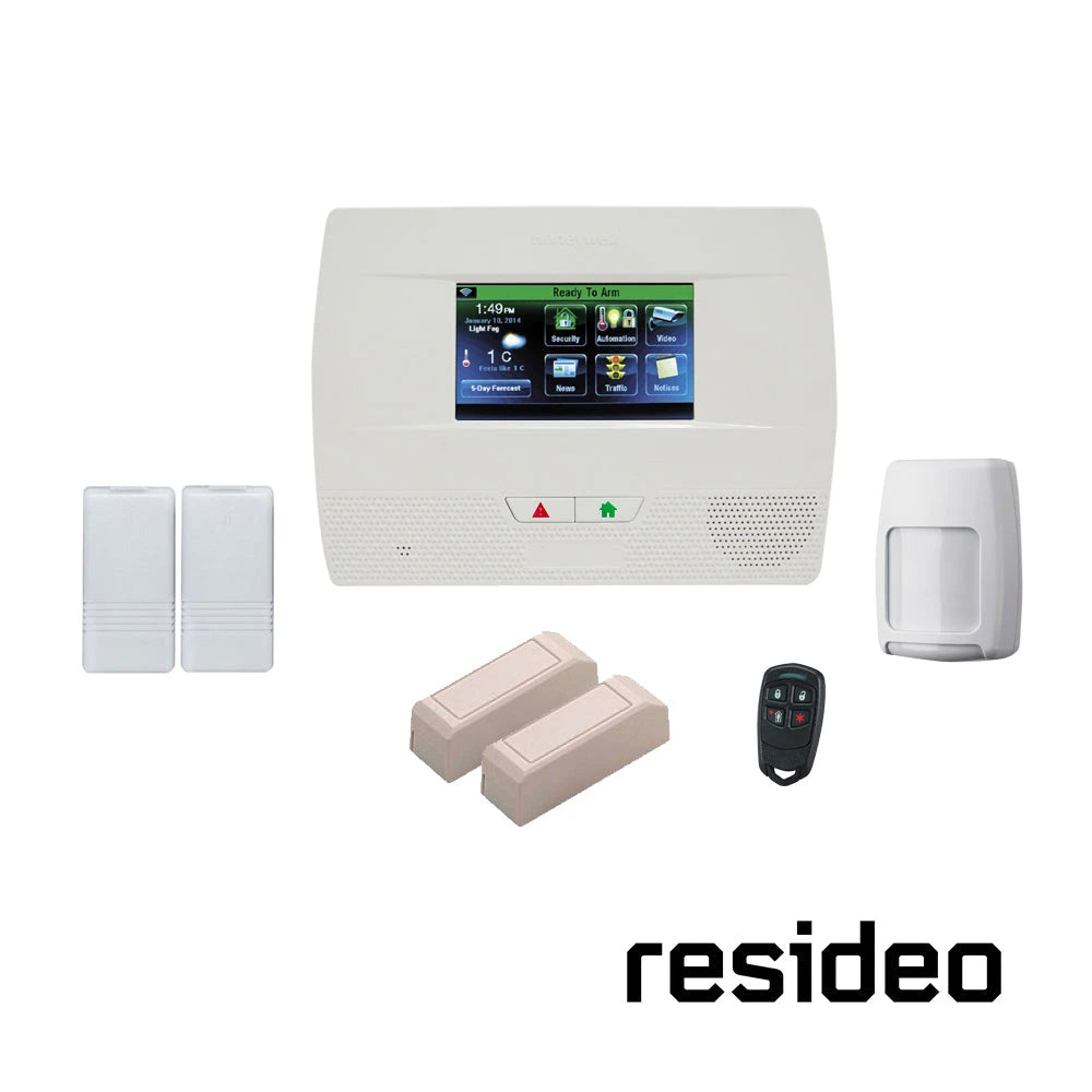KIT INTRUSION RESIDEO 1X L5210LA +2X 5816 +2X 5899 +1X 5800PIR +1X 5834-4-Alarmas-RESIDEO-Bsai Seguridad & Controles