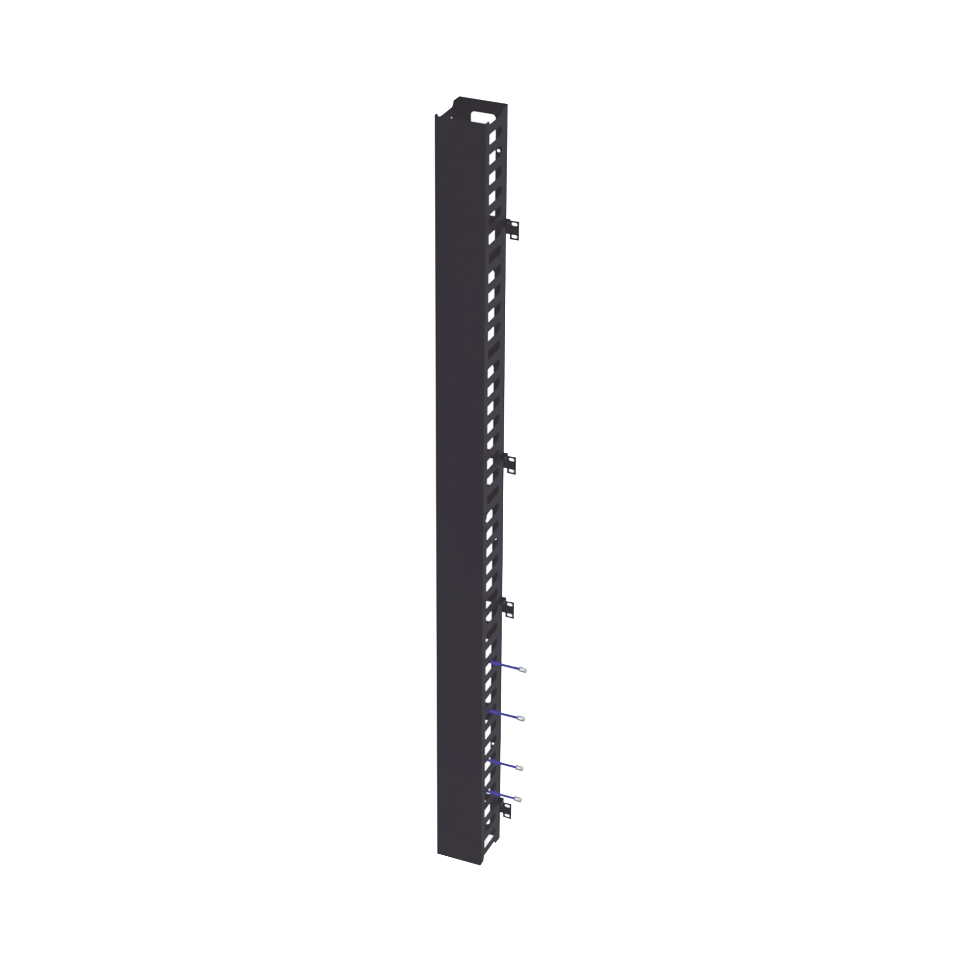 KIT ORGANIZADOR VERTICAL DE CABLE SENCILLO PARA RACK ABIERTO DE 42 UNIDADES PARA EIQR3242 Y EIRL5542DR.-Racks y Gabinetes-LINKEDPRO BY EPCOM-Bsai Seguridad & Controles