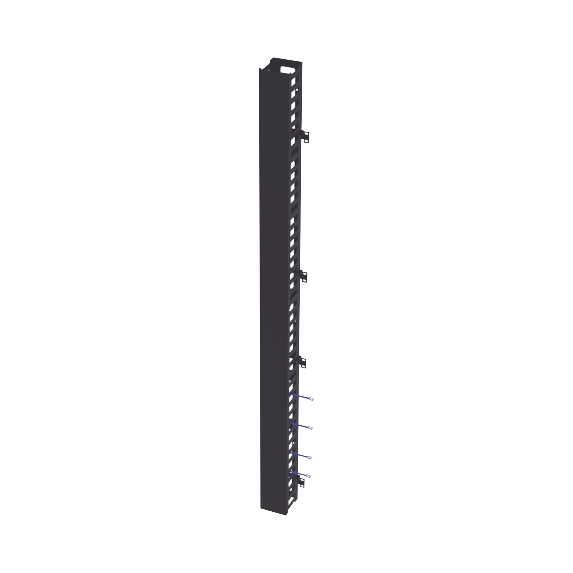 KIT ORGANIZADOR VERTICAL DE CABLE SENCILLO PARA RACK ABIERTO DE 42 UNIDADES PARA EIQR3242 Y EIRL5542DR.-Racks y Gabinetes-LINKEDPRO BY EPCOM-Bsai Seguridad & Controles