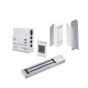 KIT PARA CONTROL DE ACCESO INCLUYE FUENTE DE 12VCD CON RESPALDO DE BATERÍA/ CHAPA MAGNÉTICA DE 600LBS / MONTAJES L Y Z / BOTÓN DE SALIDA-ACCESSPRO-KITMAG12V-Bsai Seguridad & Controles