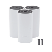 KIT PARA HOGAR / PAQUETE DE 10 ROUTERS MODELO DECOE4-3PACK + 1 DECOE4-3PACK DE REGALO-Redes WiFi-TP-LINK-Bsai Seguridad & Controles