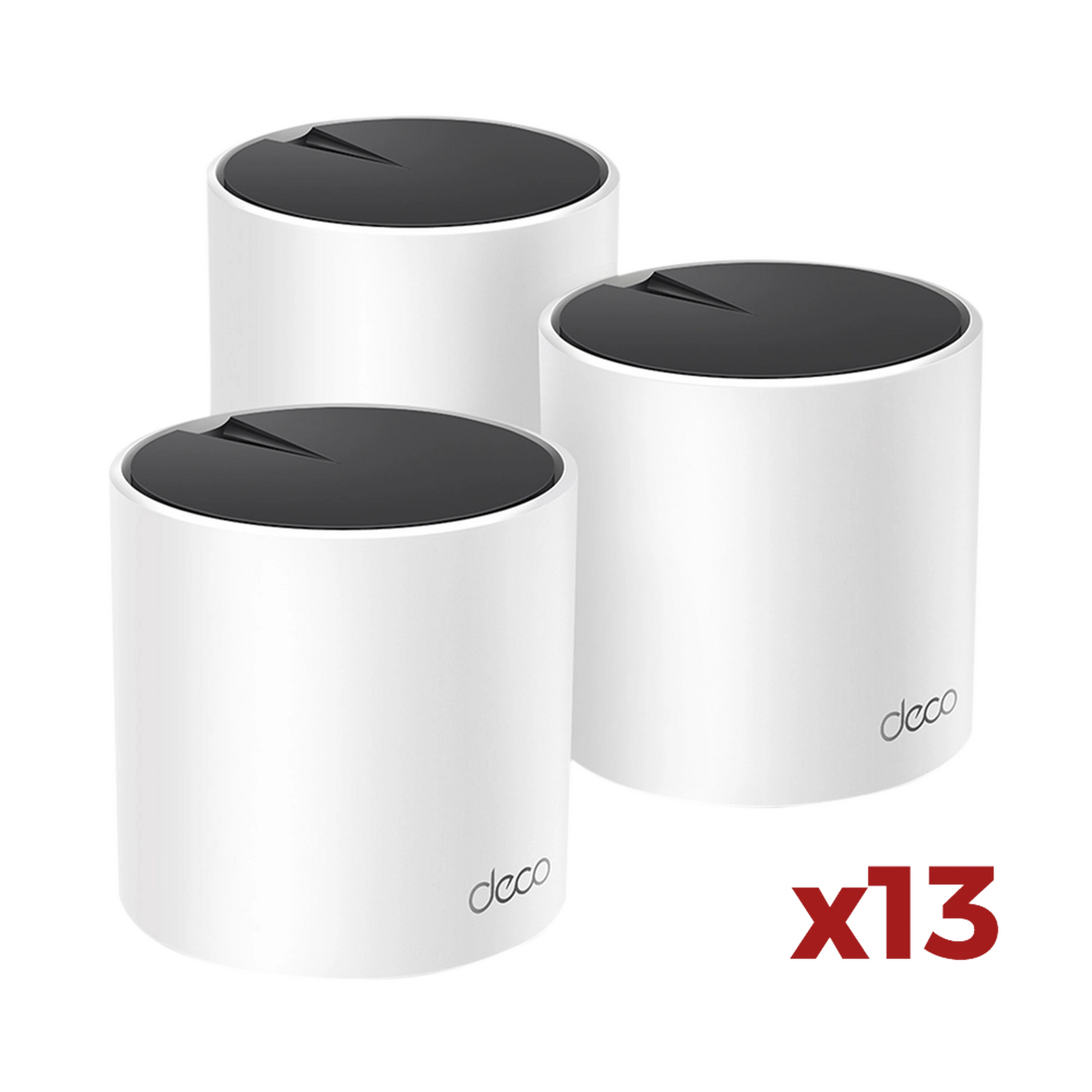 KIT PARA HOGAR / PAQUETE DE 10 ROUTERS MODELO DECOX55-3PACK + 1 DECOX55-3PACK DE REGALO-Redes WiFi-TP-LINK-Bsai Seguridad & Controles