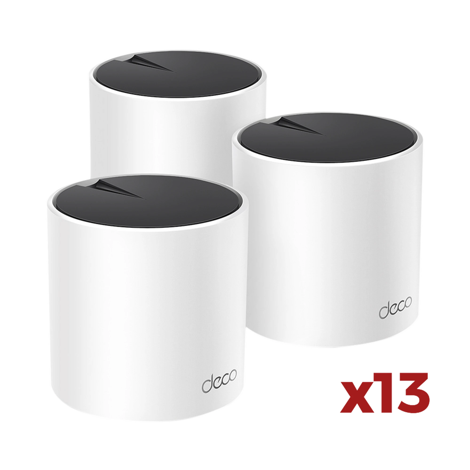 KIT PARA HOGAR / PAQUETE DE 10 ROUTERS MODELO DECOX55-3PACK + 1 DECOX55-3PACK DE REGALO-Redes WiFi-TP-LINK-Bsai Seguridad & Controles